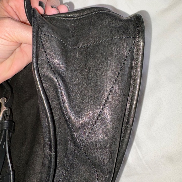 Rag & Bone Black Leather Small Field Backpack - Picture 4 of 11